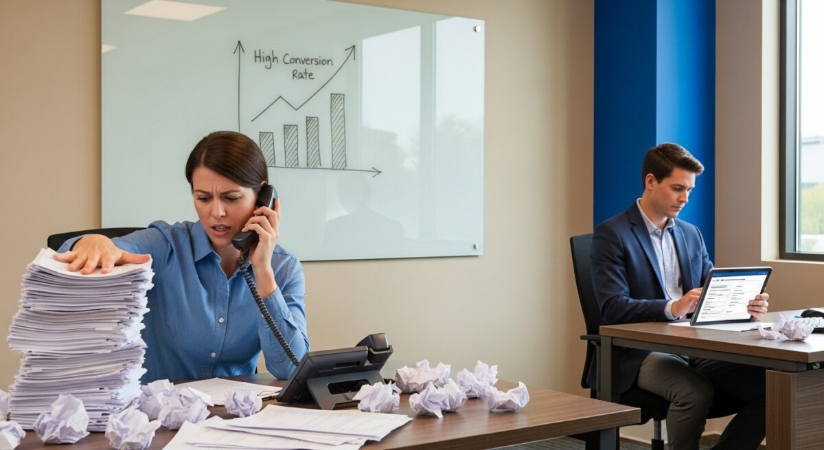 loan officer performance vs leads