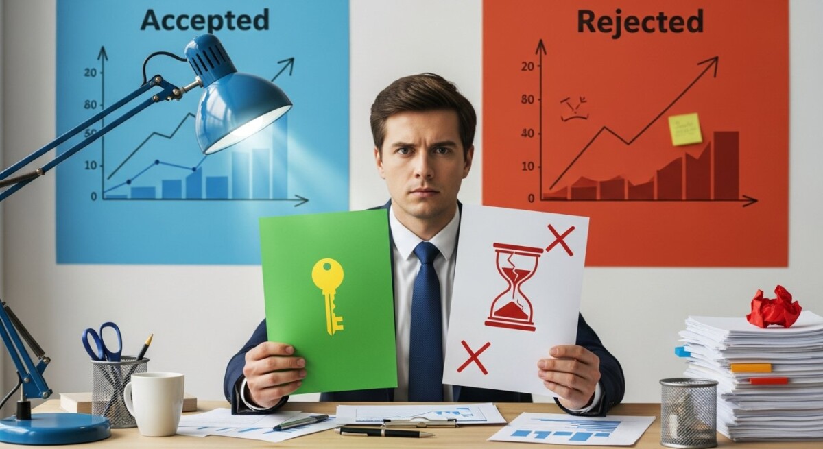 accepted vs rejected criteria