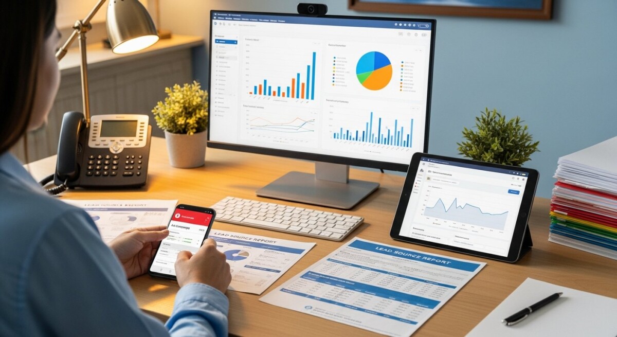 how to track lead performance by source